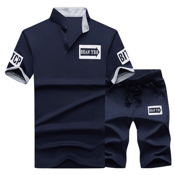 2019 men sportswear sets summer 2pcs short sleeve letter t shirt + shorts set slim tracksuit sets fashion print streetwear 1022, Gray
2019 men sportswear sets summer 2pcs short sleeve letter t shirt + shorts set slim tracksuit sets fashion print streetwear 1022, Gray
