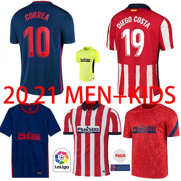 20 21 luis suárez suarez atletico de griezmann koke diego costa madrid soccer jerseys joao felix saul godin football shirt men kids kits, Black;yellow
20 21 luis suárez suarez atletico de griezmann koke diego costa madrid soccer jerseys joao felix saul godin football shirt men kids kits, Black;yellow
