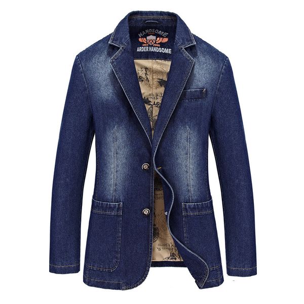 2021 new male casual varsity denim blazer cotton jacket men autumn winter fashion brand windbreak business warm jean long coat szk2, White;black
2021 new male casual varsity denim blazer cotton jacket men autumn winter fashion brand windbreak business warm jean long coat szk2, White;black
