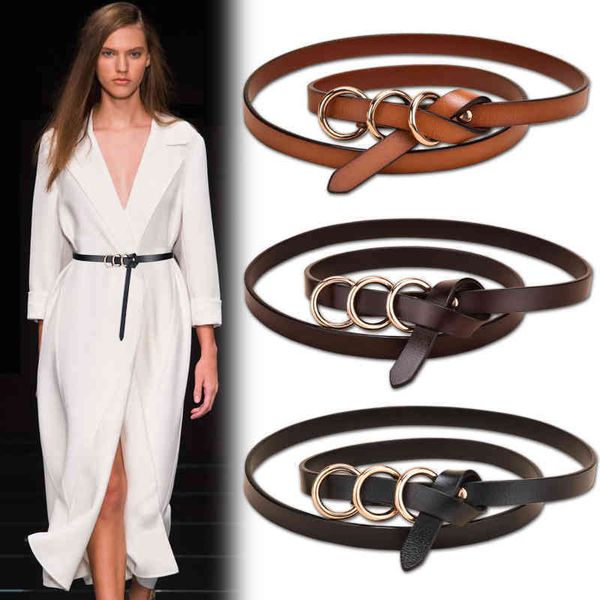 waistbands belts cowhide simple versatile decorative dress leather knotted belt fashion with skirt waist closing thin women, Black;brown
waistbands belts cowhide simple versatile decorative dress leather knotted belt fashion with skirt waist closing thin women, Black;brown