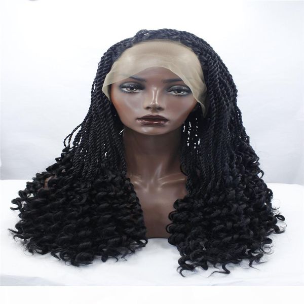 lace front wigs braid black chemical fiber hair wigs hair, a 28 -inch bob afro box woven with a long black wig and a black synthetic wig, Black;brown
lace front wigs braid black chemical fiber hair wigs hair, a 28 -inch bob afro box woven with a long black wig and a black synthetic wig, Black;brown