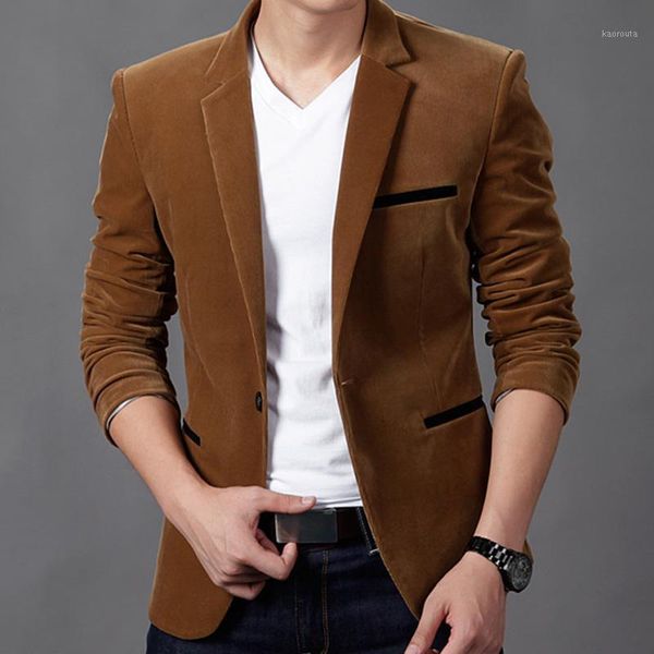 spring fall fashion mens casual one button patchwork wine red black navy corduroy blazer coat , slim 3xl blazers for men1, White;black
spring fall fashion mens casual one button patchwork wine red black navy corduroy blazer coat , slim 3xl blazers for men1, White;black