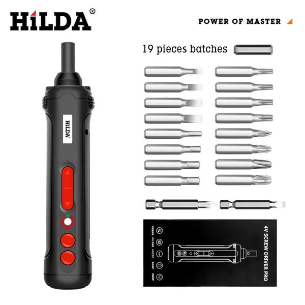 hilda 4v мини электрическая отвертка беспроводная электрическая дрель usb аккумуляторная ручка со светодиодным 19 bit set drill
hilda 4v мини электрическая отвертка беспроводная электрическая дрель usb аккумуляторная ручка со светодиодным 19 bit set drill