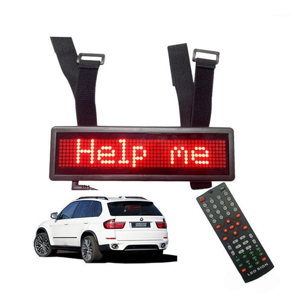 display scrolling led car sign english european characters rechargeable battery nylon straps remote control for window1
display scrolling led car sign english european characters rechargeable battery nylon straps remote control for window1