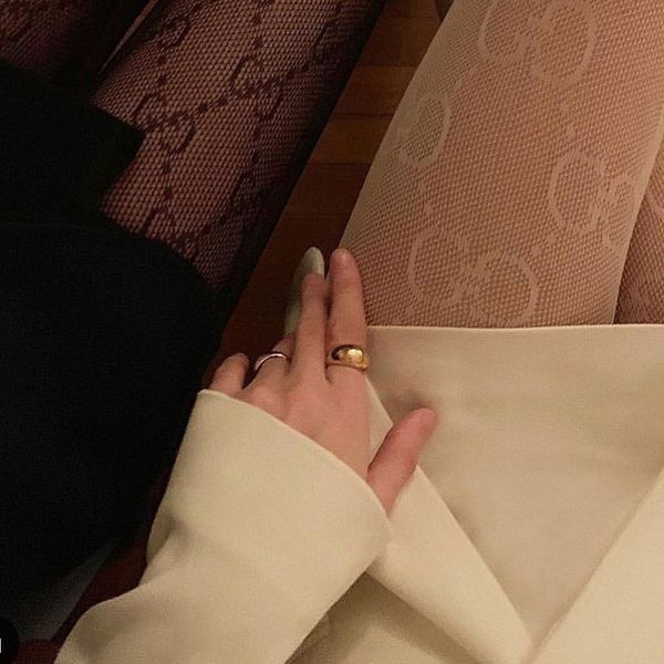 brass gilded fashion simple round cambered celi cool style versatile personality trendy index finger ring, Silver
brass gilded fashion simple round cambered celi cool style versatile personality trendy index finger ring, Silver