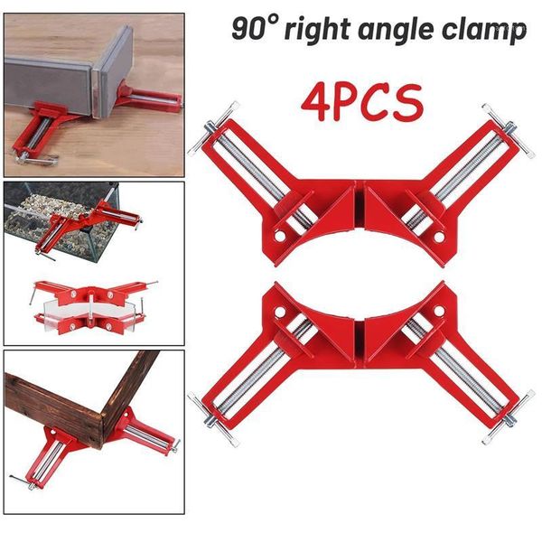 ascendas 4pcs 90 degree right angle picture frame corner clamp 100mm mitre clamps corner holder woodworking tool tp-04001
ascendas 4pcs 90 degree right angle picture frame corner clamp 100mm mitre clamps corner holder woodworking tool tp-04001