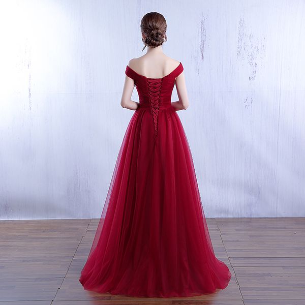 robe de soiree wine red lace up evening dress elegant party dress vestido de festa prom dress tailor custom made 3 colors, Black;red
robe de soiree wine red lace up evening dress elegant party dress vestido de festa prom dress tailor custom made 3 colors, Black;red