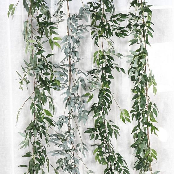 decorative flowers & wreaths 1pc 165cm silk roses fake creeper green leaf ivy vine for home wedding decora wholesale diy hanging garland art
decorative flowers & wreaths 1pc 165cm silk roses fake creeper green leaf ivy vine for home wedding decora wholesale diy hanging garland art