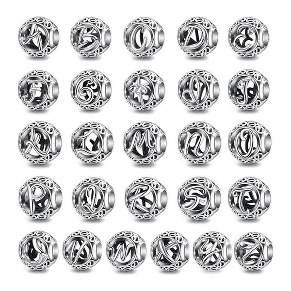 eudora 2020 new 925 sterling silver vintage a to z alphabet letter beads charm fit original silver 925 bracelet diy jewelry z118
eudora 2020 new 925 sterling silver vintage a to z alphabet letter beads charm fit original silver 925 bracelet diy jewelry z118