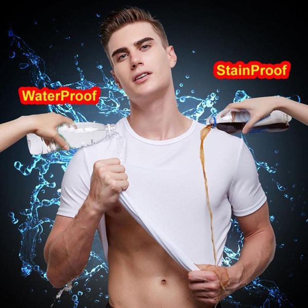 men's casual shirts men waterproof breathable anti-fouling shirt short sleeve cycling hydrophobic, White;black
men's casual shirts men waterproof breathable anti-fouling shirt short sleeve cycling hydrophobic, White;black