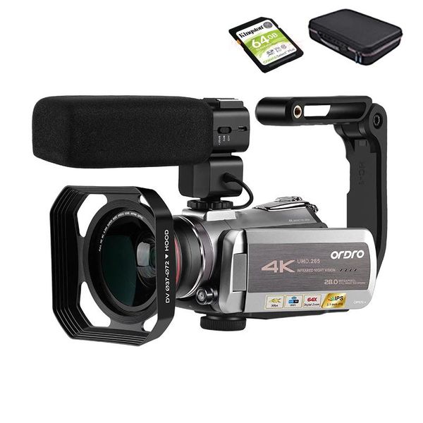 camcorders ordro webcast ips screen video camera clear 4k wide angle conference wedding dv wifi pc hdr-az50 cameras with 64g memory
camcorders ordro webcast ips screen video camera clear 4k wide angle conference wedding dv wifi pc hdr-az50 cameras with 64g memory