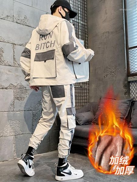 men's tracksuits winter casual fashion sweatsuits tracksuit men set hoodie and pants sweat suits track jacket sportwear hommes coat jj6, Gray
men's tracksuits winter casual fashion sweatsuits tracksuit men set hoodie and pants sweat suits track jacket sportwear hommes coat jj6, Gray
