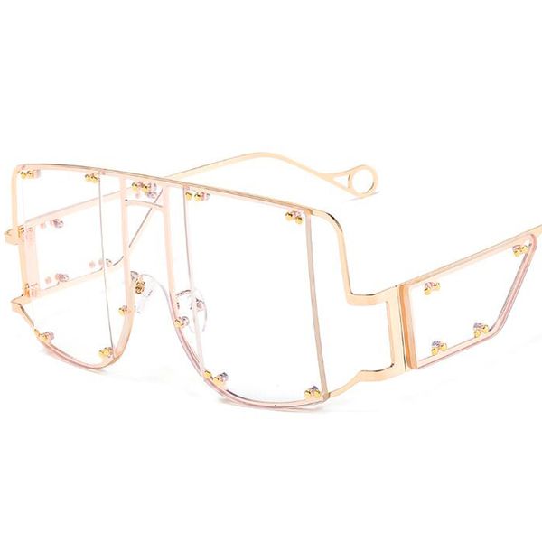 2021 new oversized sun glasses big frame metal punk personality isn one-piece split mask rihanna sunglasses t800 kksl, White;black
2021 new oversized sun glasses big frame metal punk personality isn one-piece split mask rihanna sunglasses t800 kksl, White;black