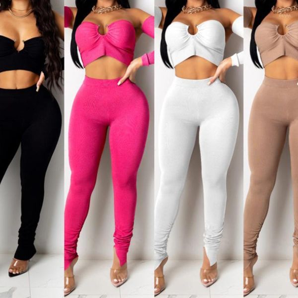 women's tracksuits lady off shoulder ribbed bodycon casual matching sets women long sleeve autumn 2021 crop and pants two piece outfit1, Gray
women's tracksuits lady off shoulder ribbed bodycon casual matching sets women long sleeve autumn 2021 crop and pants two piece outfit1, Gray