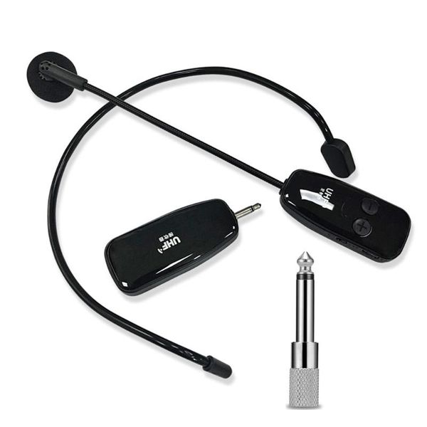 2.4GHz UHF Wireless Microphone Universal Headset Voice Head-Mounted Mic Speaker for Live Meeting Guide Lecture Teach
2.4GHz UHF Wireless Microphone Universal Headset Voice Head-Mounted Mic Speaker for Live Meeting Guide Lecture Teach