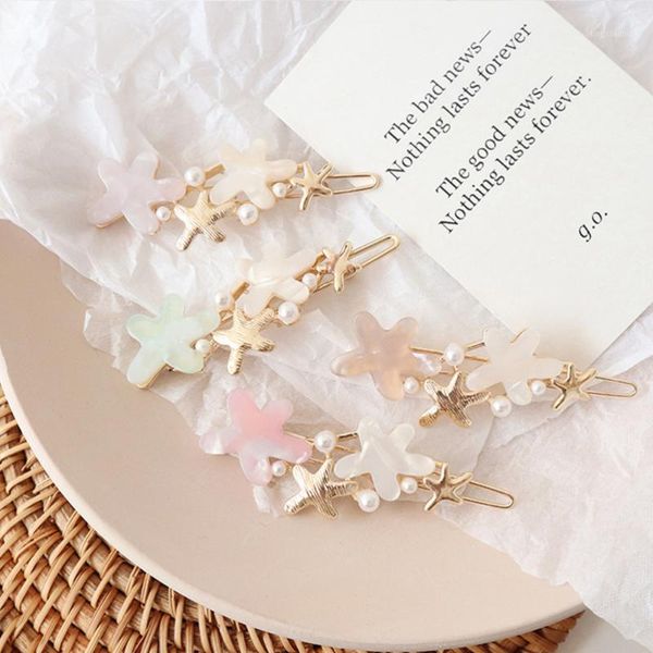 m mism cute candy color starfish hair clips for women girls elegant marble alloy hair accessories fashion hairpins for children1, Slivery;white
m mism cute candy color starfish hair clips for women girls elegant marble alloy hair accessories fashion hairpins for children1, Slivery;white