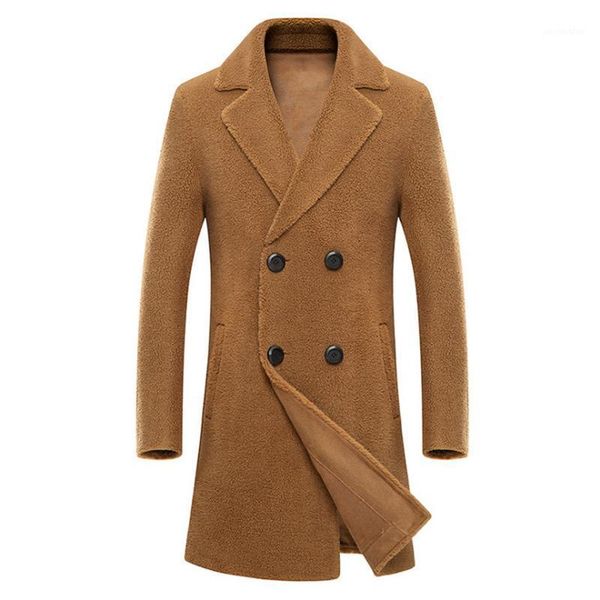 winter wool pea coat men fleece long trench coat double breasted fur men overcoat fashion suede jackets1, Black
winter wool pea coat men fleece long trench coat double breasted fur men overcoat fashion suede jackets1, Black
