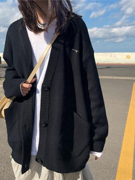 female cardigan black cardigan women korean knitted button up loose long sleeve spring 2020 kardigan 3 pph5361, White
female cardigan black cardigan women korean knitted button up loose long sleeve spring 2020 kardigan 3 pph5361, White