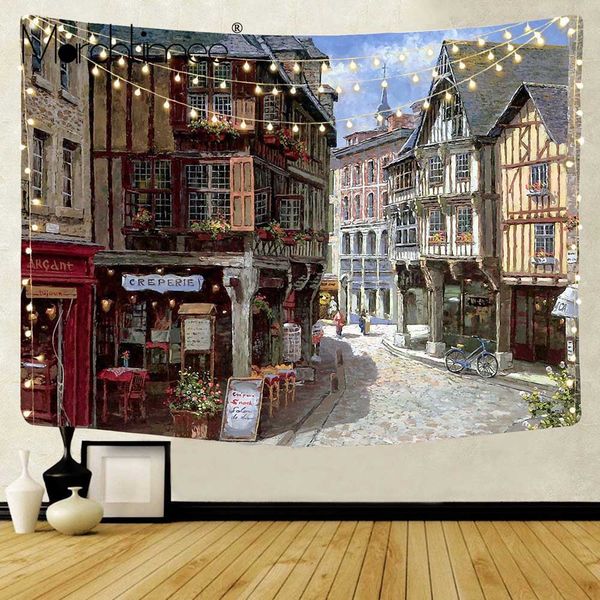 italian street corner restaurant tapestries printed wall hanging tapestry polyester tapestry
italian street corner restaurant tapestries printed wall hanging tapestry polyester tapestry