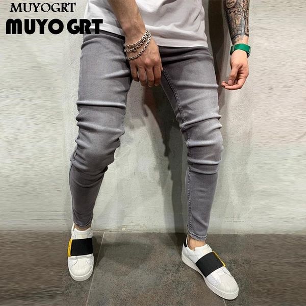 men's jeans muyogrt 2021 men solid classic fashion designer denim skinny casual high-quality slim hip-hop high street, Blue
men's jeans muyogrt 2021 men solid classic fashion designer denim skinny casual high-quality slim hip-hop high street, Blue