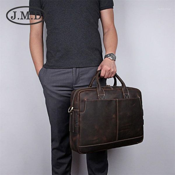 briefcases j.m.d men's bag crazy horse leather handbags large capacity lapbusiness casual shoulder messenger1
briefcases j.m.d men's bag crazy horse leather handbags large capacity lapbusiness casual shoulder messenger1