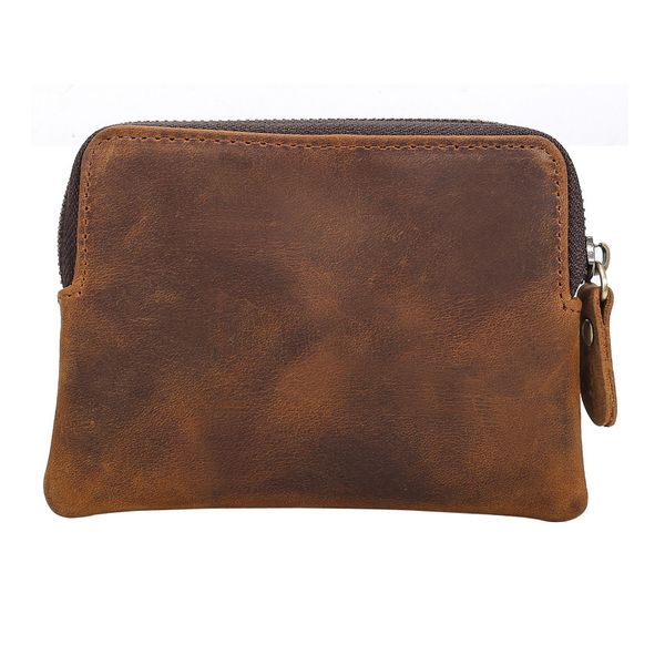 brown genuine crazy horse leather dollar wallets vintage small coin purse real leather short money bag, Red;black
brown genuine crazy horse leather dollar wallets vintage small coin purse real leather short money bag, Red;black