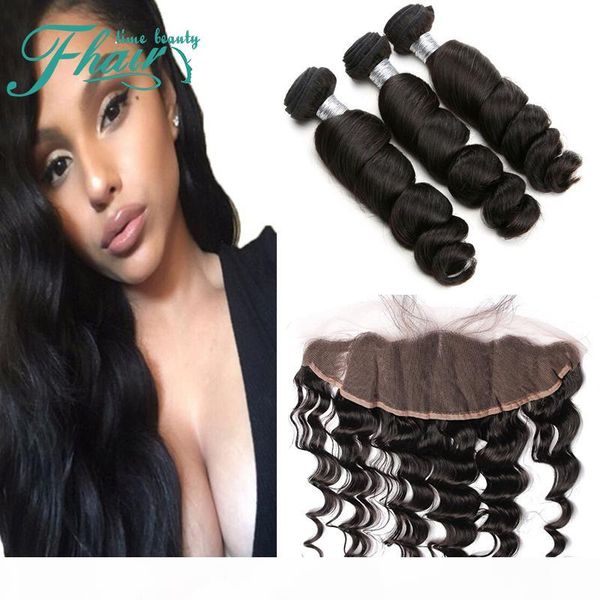 13x4 lace frontal closure with 3 bundles peruvian loose wave human hair weave,ear to ear full frontal closures pieces with bundles sale, Black
13x4 lace frontal closure with 3 bundles peruvian loose wave human hair weave,ear to ear full frontal closures pieces with bundles sale, Black