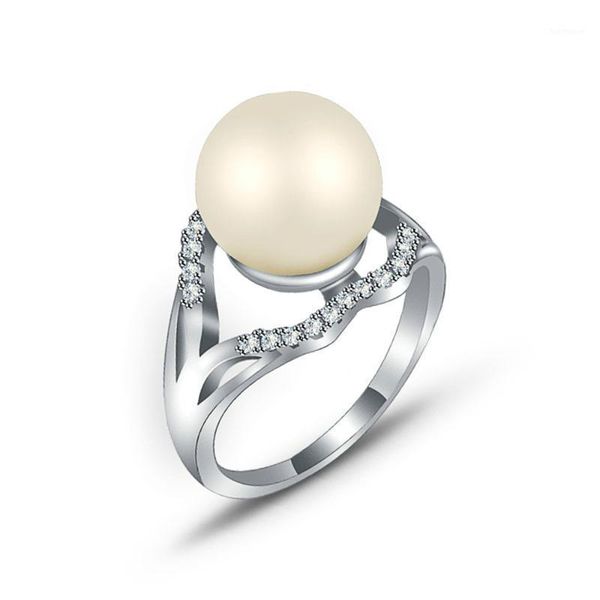pearl ring natural freshwater pearl jewelry 925 sterling silver rings for women zirconia wedding rings gift1, Golden;silver
pearl ring natural freshwater pearl jewelry 925 sterling silver rings for women zirconia wedding rings gift1, Golden;silver