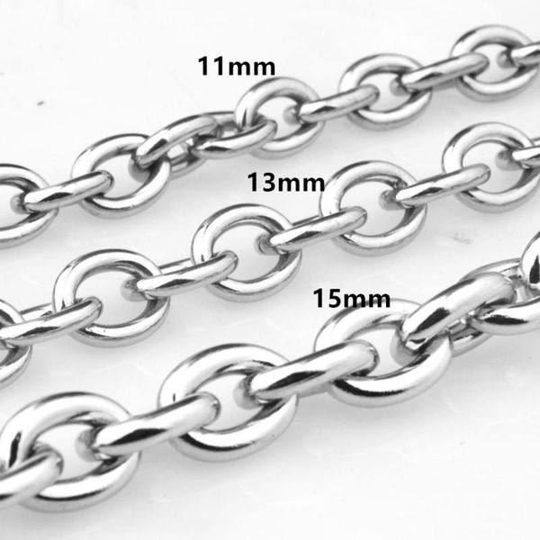 granny chic 7-40 men's chain stainless steel necklace for women men silver color curb cuban link hip hop jewelry
granny chic 7-40 men's chain stainless steel necklace for women men silver color curb cuban link hip hop jewelry