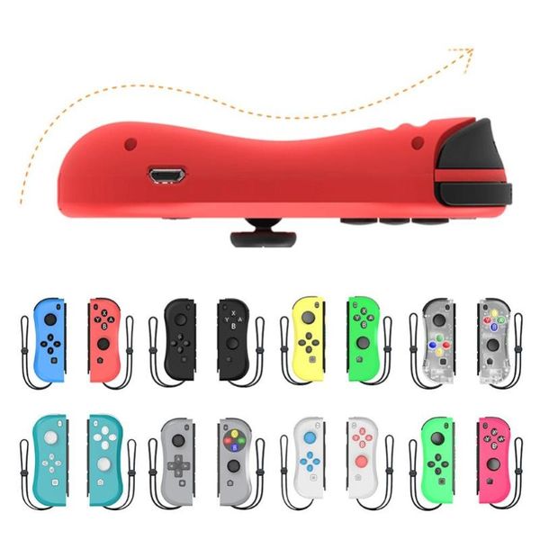 желтый и зеленый для ns (l / r) беспроводная связь bluetooth game controllers красный синий геймпад джойстик для коммутатора консоли
желтый и зеленый для ns (l / r) беспроводная связь bluetooth game controllers красный синий геймпад джойстик для коммутатора консоли
