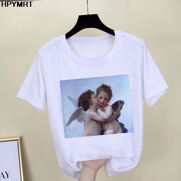 new womens t shirts fun angel printing femm t shirt funny graphics short sleeve tee clothing mulher camiseta tshirt female, White
new womens t shirts fun angel printing femm t shirt funny graphics short sleeve tee clothing mulher camiseta tshirt female, White