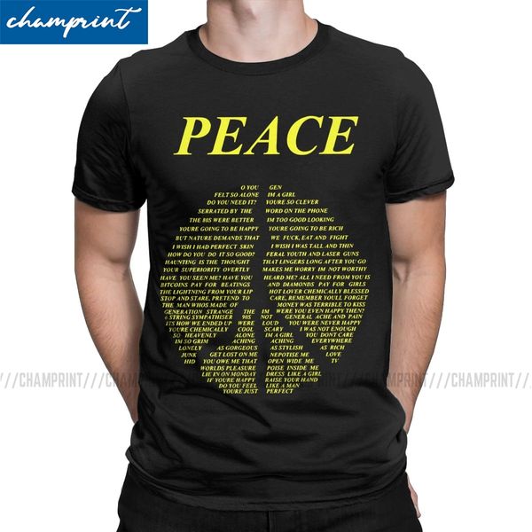 men's peace happy people lyrics funny short sleeve hippie punk crewneck clothing plus size sport hooded sweatshirt hoodie men t shirt
men's peace happy people lyrics funny short sleeve hippie punk crewneck clothing plus size sport hooded sweatshirt hoodie men t shirt