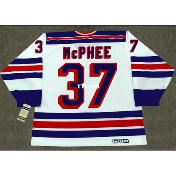 real 421 real full embroidery #37 george mcphee new york rangers 1984 vintage home hockey jersey or custom any name or number jersey, Black
real 421 real full embroidery #37 george mcphee new york rangers 1984 vintage home hockey jersey or custom any name or number jersey, Black