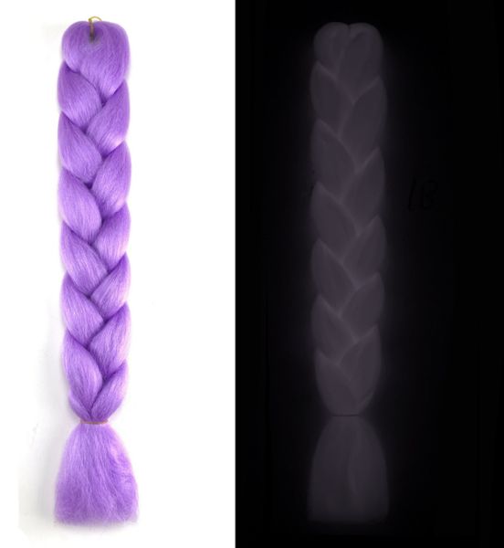 european and american new 24-inch braid luminous fluorescent party big braided chemical fiber wig big braided ponytail, Black
european and american new 24-inch braid luminous fluorescent party big braided chemical fiber wig big braided ponytail, Black