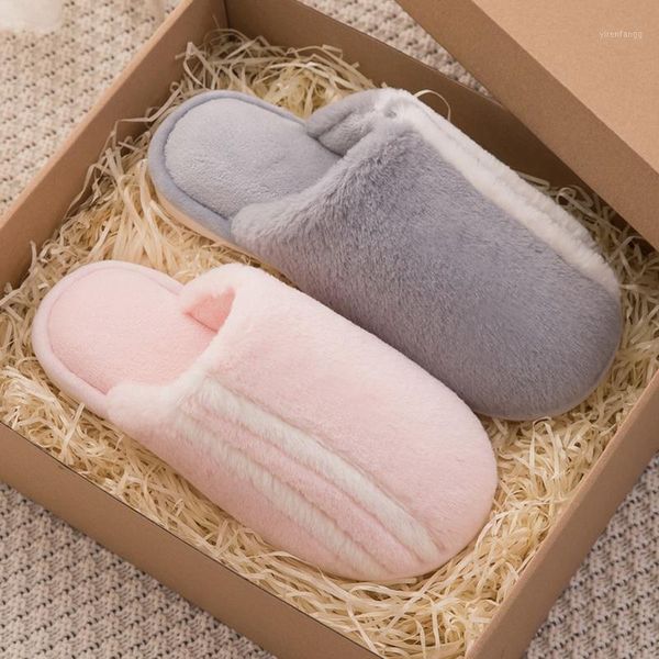 new women warm slippers fur slides winter house slippers warm indoor shoes ladies men soft flip flops chaussures, Black
new women warm slippers fur slides winter house slippers warm indoor shoes ladies men soft flip flops chaussures, Black