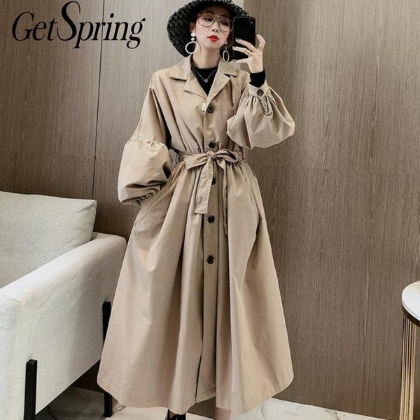 getspring women trench coat puff sleeve bandage windbreaker women vintage long overcoat fashion winter coats woman 2020 fashion 1026, Tan;black
getspring women trench coat puff sleeve bandage windbreaker women vintage long overcoat fashion winter coats woman 2020 fashion 1026, Tan;black