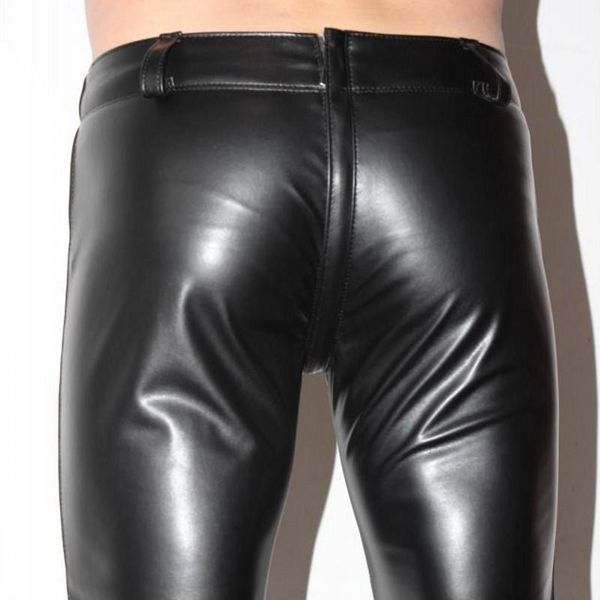 new zipper designer mens skinny pencil pants pu leather stretchy man long trousers punk plus size motorcycle biker pants1, Black
new zipper designer mens skinny pencil pants pu leather stretchy man long trousers punk plus size motorcycle biker pants1, Black