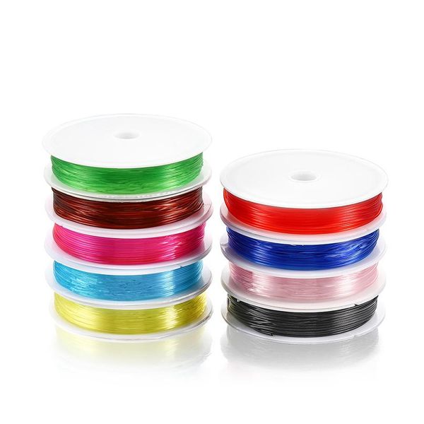 0.6 0.8 1.0mm stretch elastic beading wire round beading string line cord for diy jewelry making findings accessories wmtjgd, White;red
0.6 0.8 1.0mm stretch elastic beading wire round beading string line cord for diy jewelry making findings accessories wmtjgd, White;red