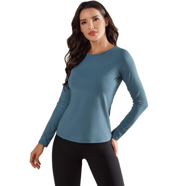 yoga outfits 2021 blue sports gym women fitness t-shirt female long sleeve shirts running workout sportwear full clothes, White;red
yoga outfits 2021 blue sports gym women fitness t-shirt female long sleeve shirts running workout sportwear full clothes, White;red