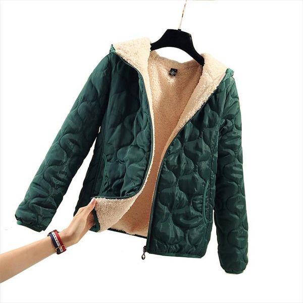 winter lamb fur hooded women jacket warm plus velvet thick short coat female casual cotton basic jacket plus size parka 3xl, Black
winter lamb fur hooded women jacket warm plus velvet thick short coat female casual cotton basic jacket plus size parka 3xl, Black