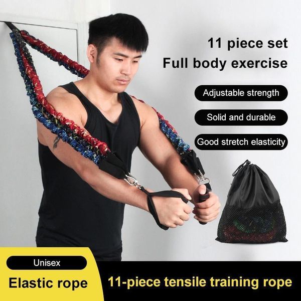 resistance bands 11 pcs set fitness gym equipment exercise pull rope elastic training muscle expander1
resistance bands 11 pcs set fitness gym equipment exercise pull rope elastic training muscle expander1