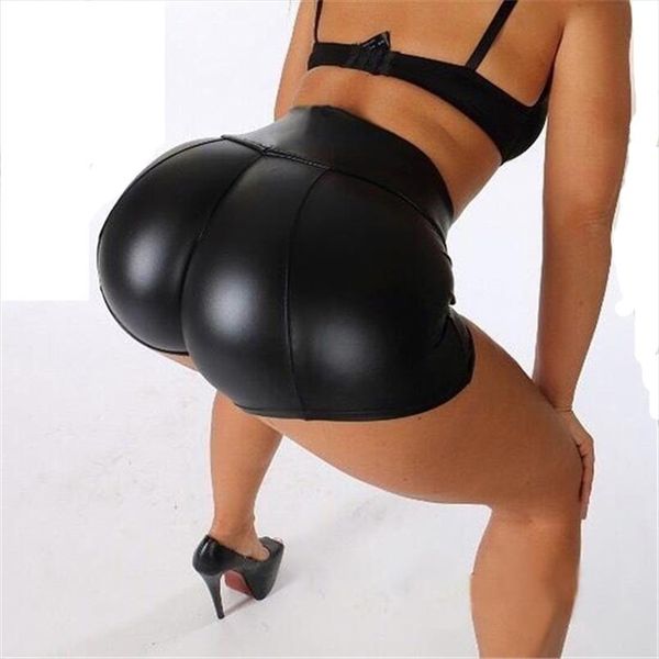 high waist shorts women summer booty shorts black pu faux leather sports sweatpants clubwear short pants bottoms, White;black
high waist shorts women summer booty shorts black pu faux leather sports sweatpants clubwear short pants bottoms, White;black