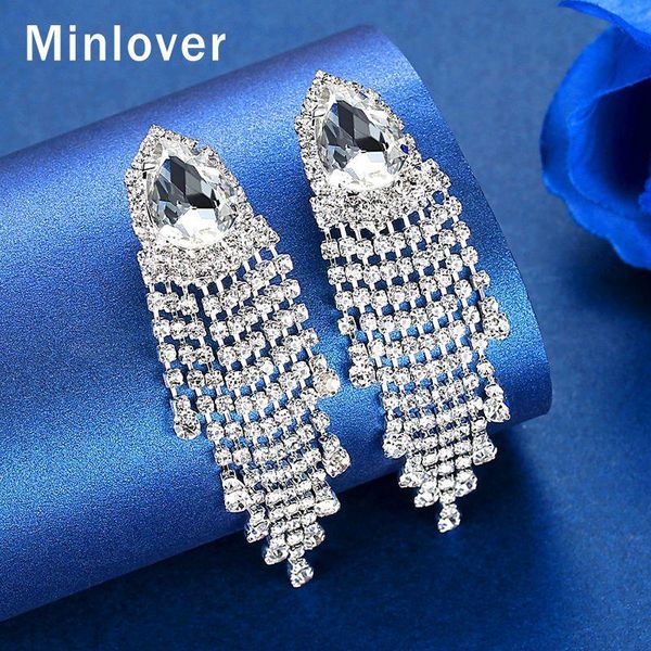 dangle & chandelier minlover silver color rhinestone drop earrings for women teardrop crystal bridal tassel wedding jewelry meh1636
dangle & chandelier minlover silver color rhinestone drop earrings for women teardrop crystal bridal tassel wedding jewelry meh1636