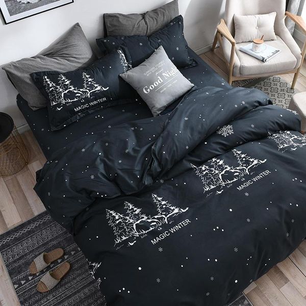 bedding sets christmas trees and snowflakes print set scenic forests duvet cover black bed sheet pillowcase year gift 3/4 pieces
bedding sets christmas trees and snowflakes print set scenic forests duvet cover black bed sheet pillowcase year gift 3/4 pieces