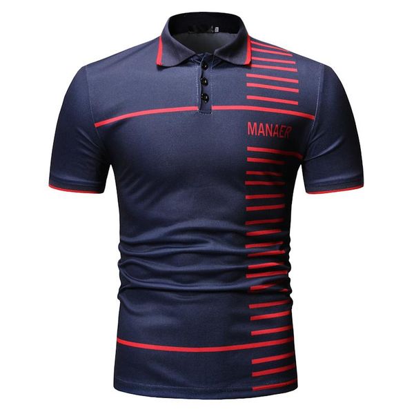 men's polos nice shirt sport men casual color matching variety printing clothing, White;black
men's polos nice shirt sport men casual color matching variety printing clothing, White;black