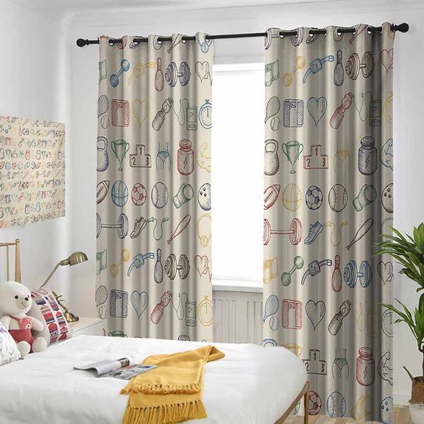thermal insulated room darkening window shade collection of fitness and sports icons gym aerobics healthy lifestyle theme art curtain
thermal insulated room darkening window shade collection of fitness and sports icons gym aerobics healthy lifestyle theme art curtain