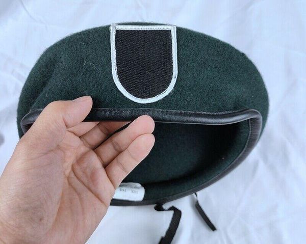 berets us army 5th special forces green wool beret hat copy cap, Blue;gray