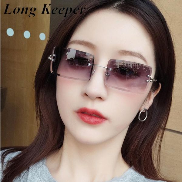 sunglasses fashion rimless women 2021 trendy small rectangle sun glasses summer traveling style uv400 gold brown shades for men, White;black
sunglasses fashion rimless women 2021 trendy small rectangle sun glasses summer traveling style uv400 gold brown shades for men, White;black