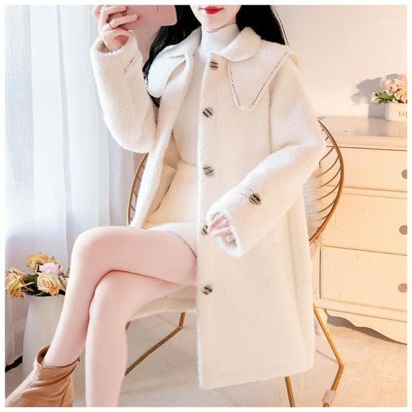 sweetxue 2020 autumn winter fashion women coat female jacket lapel woolen double collar lovely overcoat outerwear1, Black
sweetxue 2020 autumn winter fashion women coat female jacket lapel woolen double collar lovely overcoat outerwear1, Black