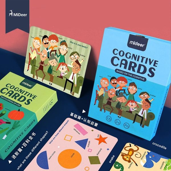 mideer kids 16 pcs cognitive early learning flash cards game basic advanced edition educational toys for children christmas gift y200428
mideer kids 16 pcs cognitive early learning flash cards game basic advanced edition educational toys for children christmas gift y200428